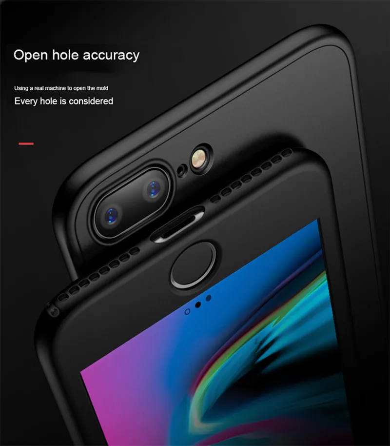 360 Полный чехол для телефона для iPhone XS Max X XR 5 5S SE 6 6S 7 8 Plus 6Plus 7Plus Мягкий силиконовый защитный чехол для iPhone XSMax