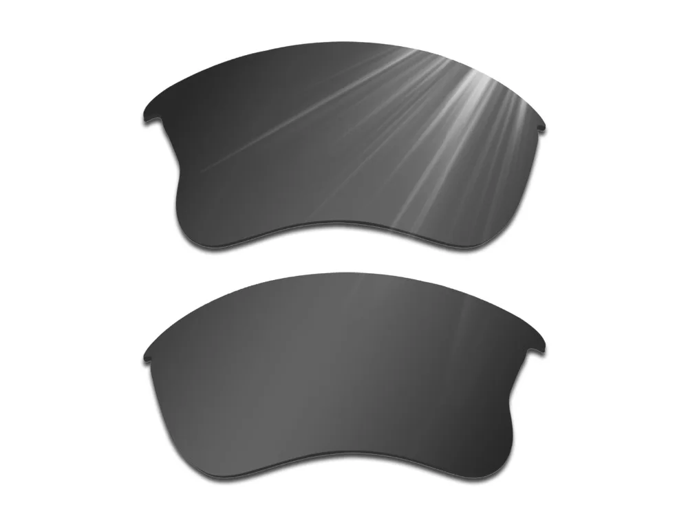 Glintbay 2 пары Поляризованные солнцезащитные очки Сменные линзы для Oakley Flak Jacket XLJ