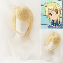 Аниме Shugo Chara! Hotori Tadase короткий золотой косплей парик Хэллоуин