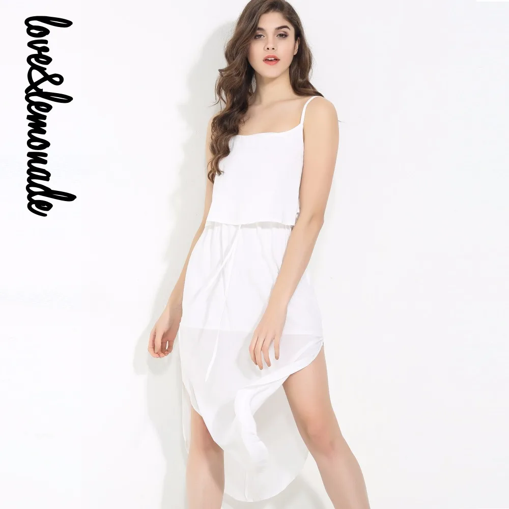 Love & Lemonade телесного цвета печатных листьев лотоса Повседневное платье TB 10133|casual