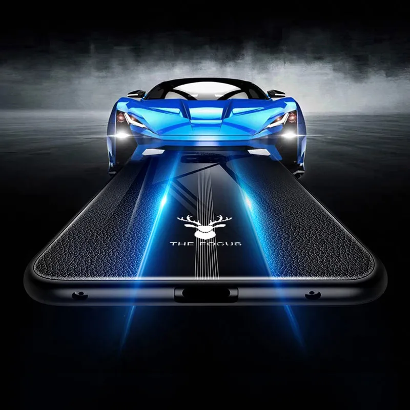 Для huawei mate 20 Pro Чехол с кожаной текстурой для X Porsche дизайн стеклянная крышка RS |