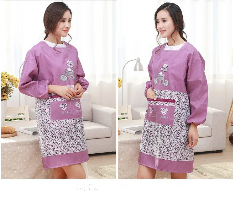 1 шт. новинка Кухонный Фартук для женщин забавные водонепроницаемые фартуки