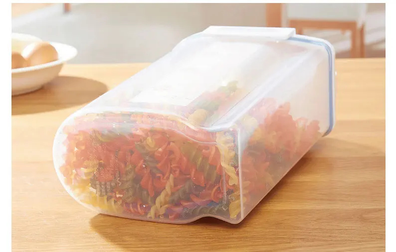 RSCHEF 1 шт. пластиковый кухонный чехол для хранения зерновых зерен, контейнер для хранения риса