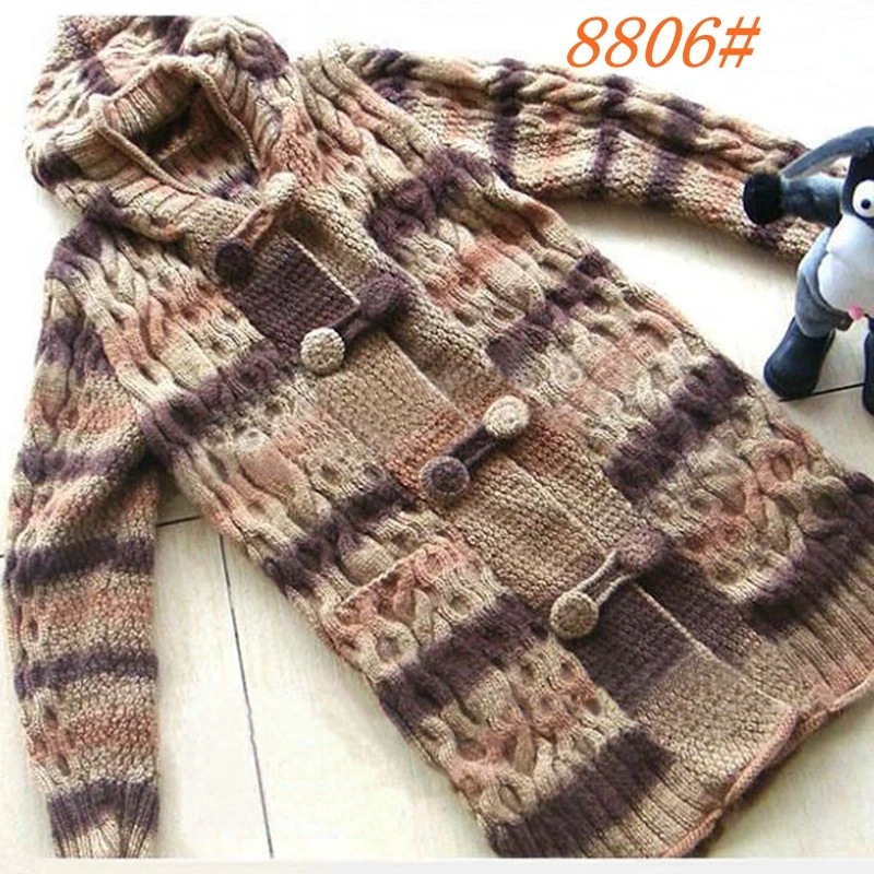 (100 г/шар) Лидер продаж 100% шерсть Пряжа шарф пространство краситель свитер пальто