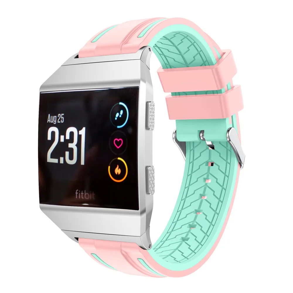 Ионный силиконовый ремешок для часов Fitbit сменный ионный браслет умные