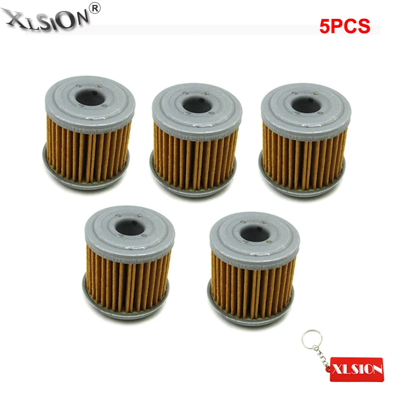 XLSION 5 шт./упак. масляные фильтры для Honda TRX450ER CRF250X CRF150F CRF150RB CRF250R CRF450R HUSQVARNA TE310 TC250