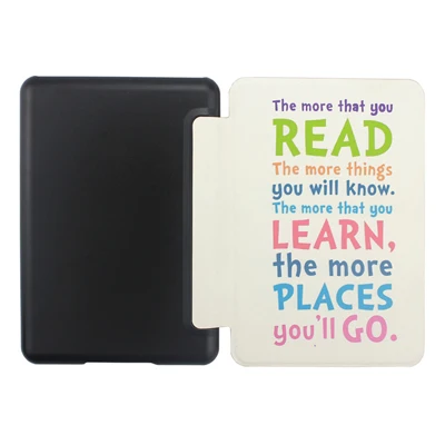 Чехол kindle paperwhite 4 10th generation ereader pu кожаный защитный тонкий Чехол(не подходит для paperwhite 1 2 3 - Цвет: KPW4 CS read1