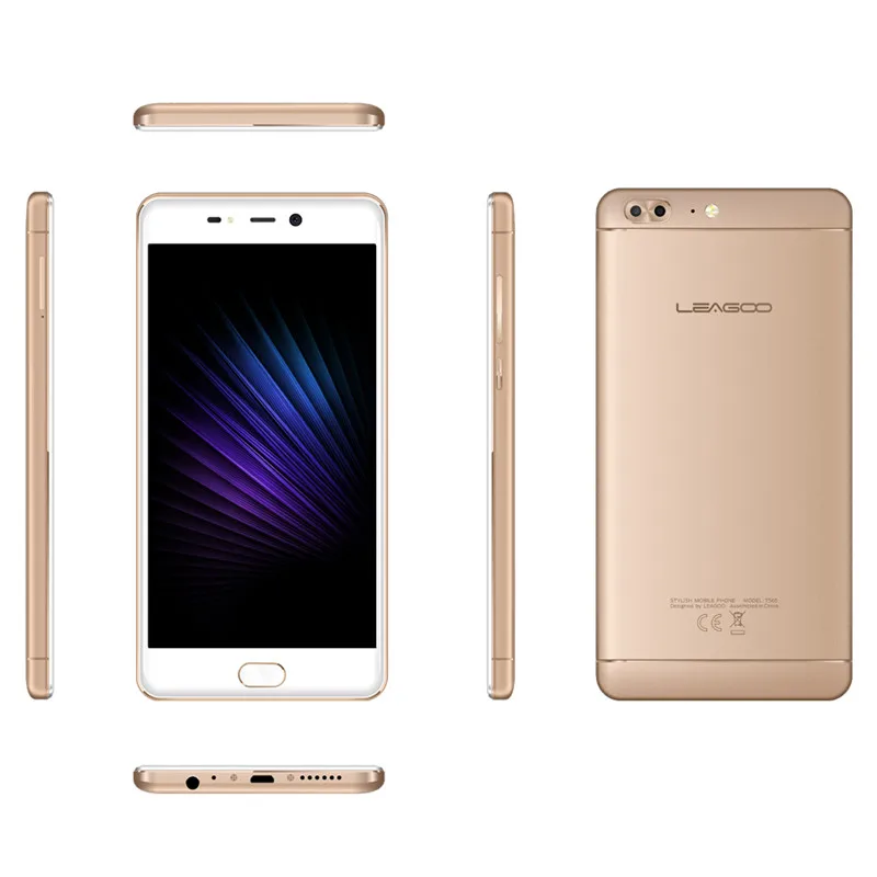 Оригинальный leagoo T5 Android 7.0 5.5 дюйма FHD Смартфон 4 ГБ Оперативная память 64 Встроенная