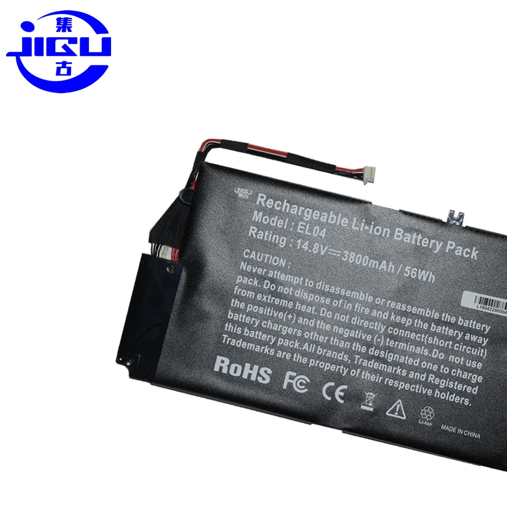Аккумулятор JIGU для ноутбука EL04 EL04XL ELO4XL HSTNN IB3R UB3R TPN C102 HP ENVPR4 I5 3317U ENVY 4 Series Envy TouchSmart