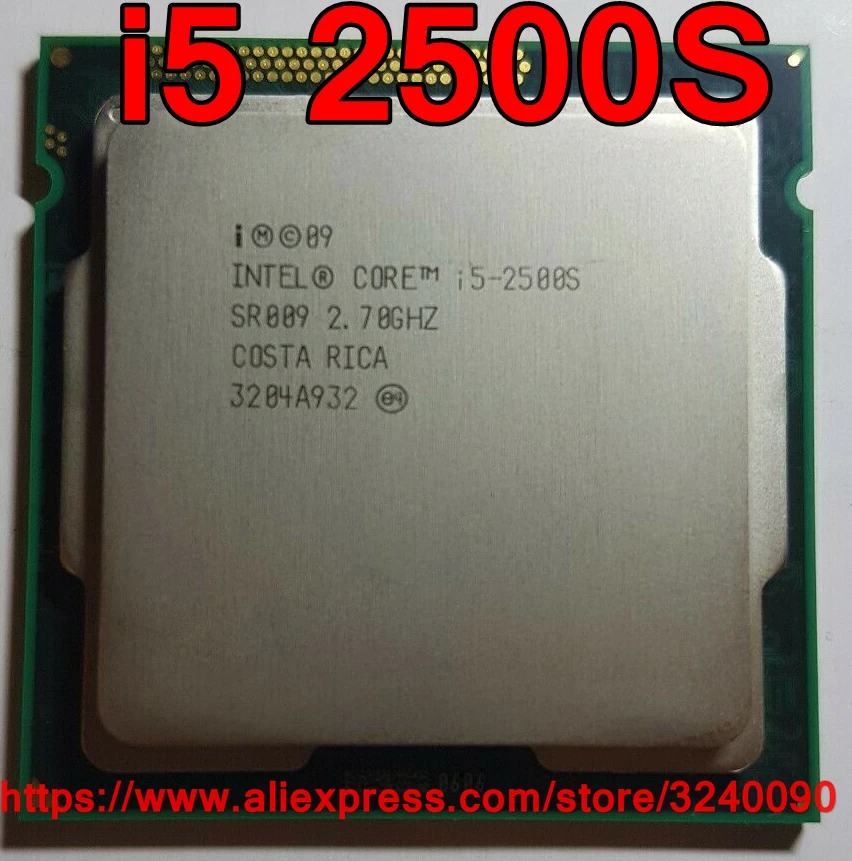 Оригинальный процессор Intel Core i5 2500s SR009 2 70 ГГц 6 Мб четырехъядерный стандартная