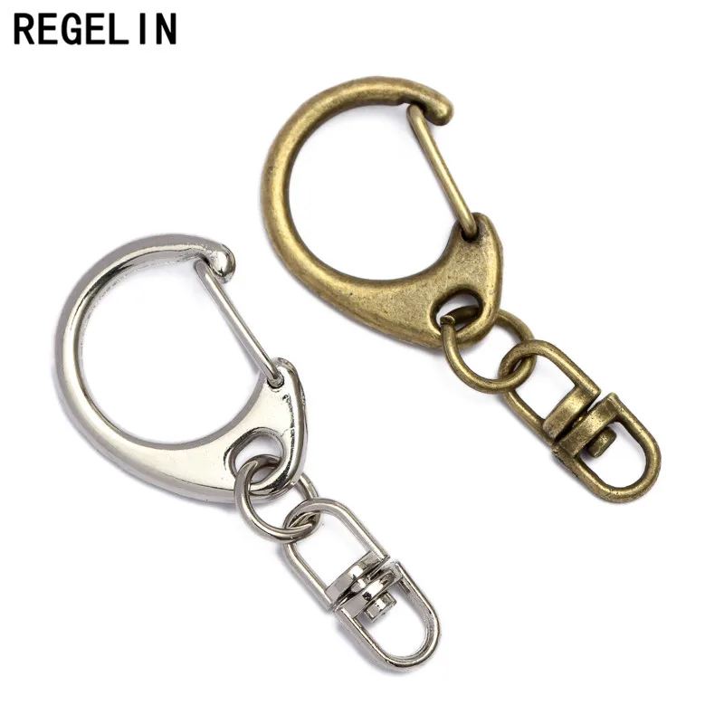 REGELIN античные бронзовые брелки для ключей цепочки 20 шт./лот самодельные