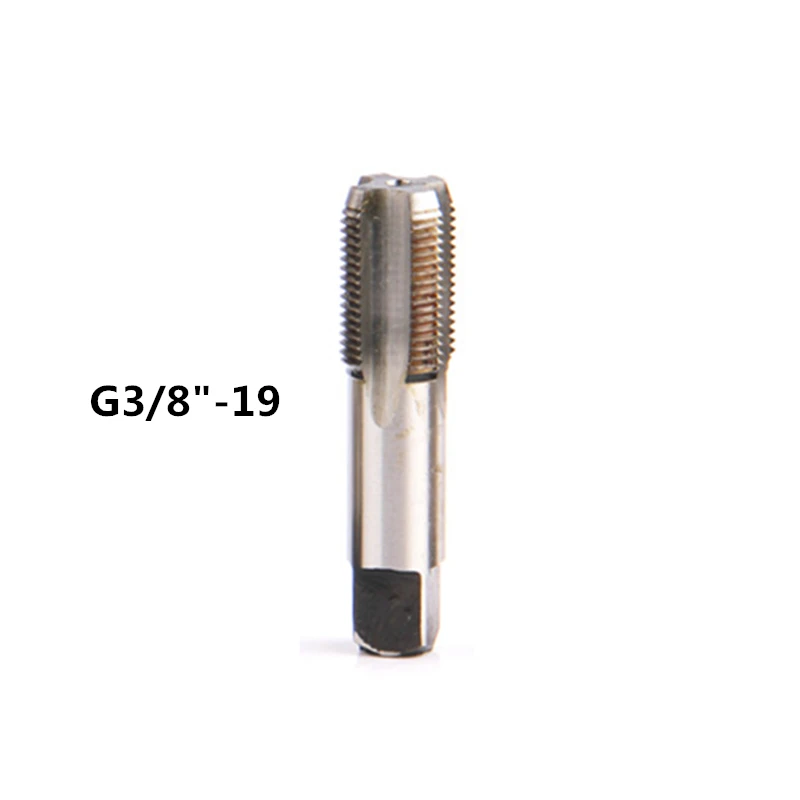 G38-19 Трубопроводы резьбовые краны G1/8-G1 дюймов винтовой кран HSS 55 градусов Труба резьбовой кран инструмент - Цвет: G38-19