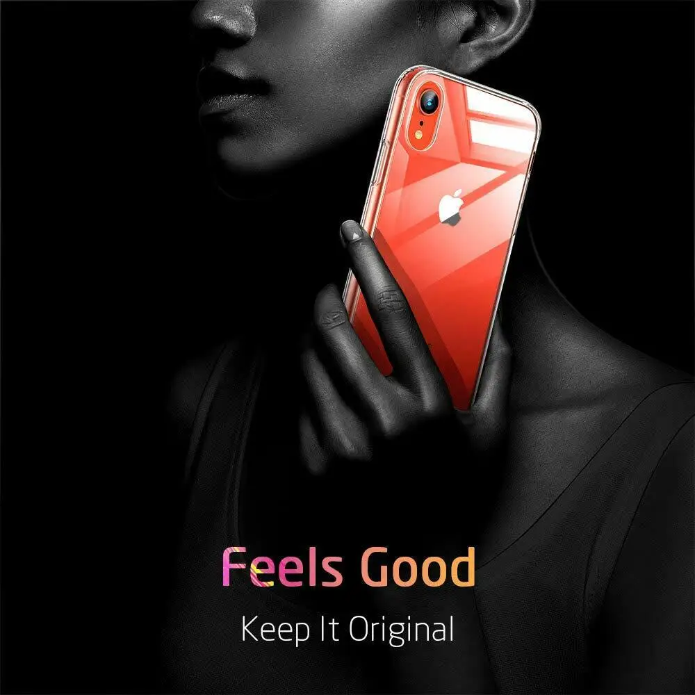 Роскошный чехол GKK для Apple iPhone XR мягкий прозрачный из ТПУ с кристаллами XR|Бамперы| |