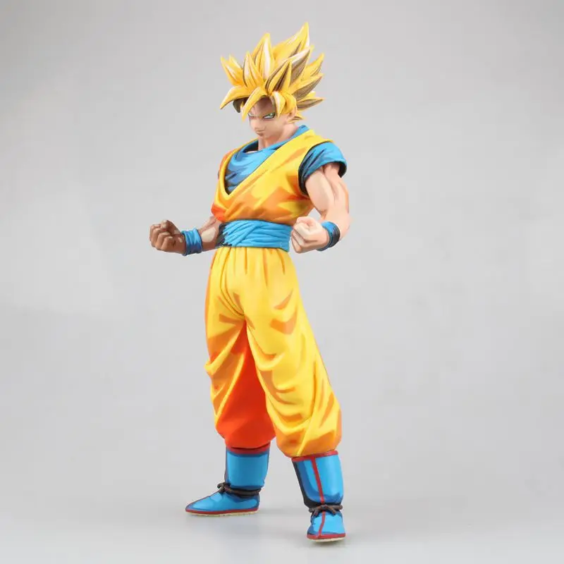 Huong аниме 27 см Dragon Ball Super saiyan 2 Goku Comic Ver Son GoKu ПВХ фигурка Коллекционная модель