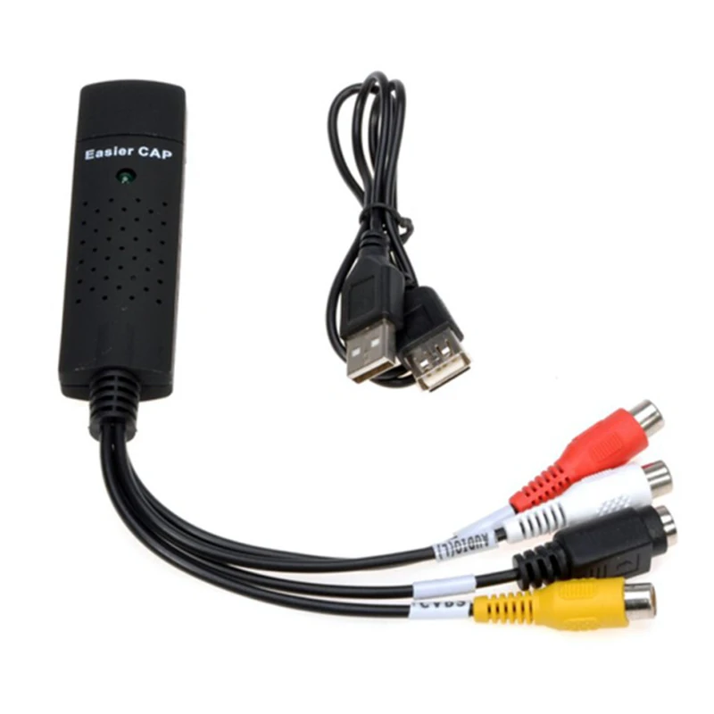 USB 2.0 Easycap Аудио Видео DVD VHS Записи Карты Захвата Конвертер Адаптер для ПК |