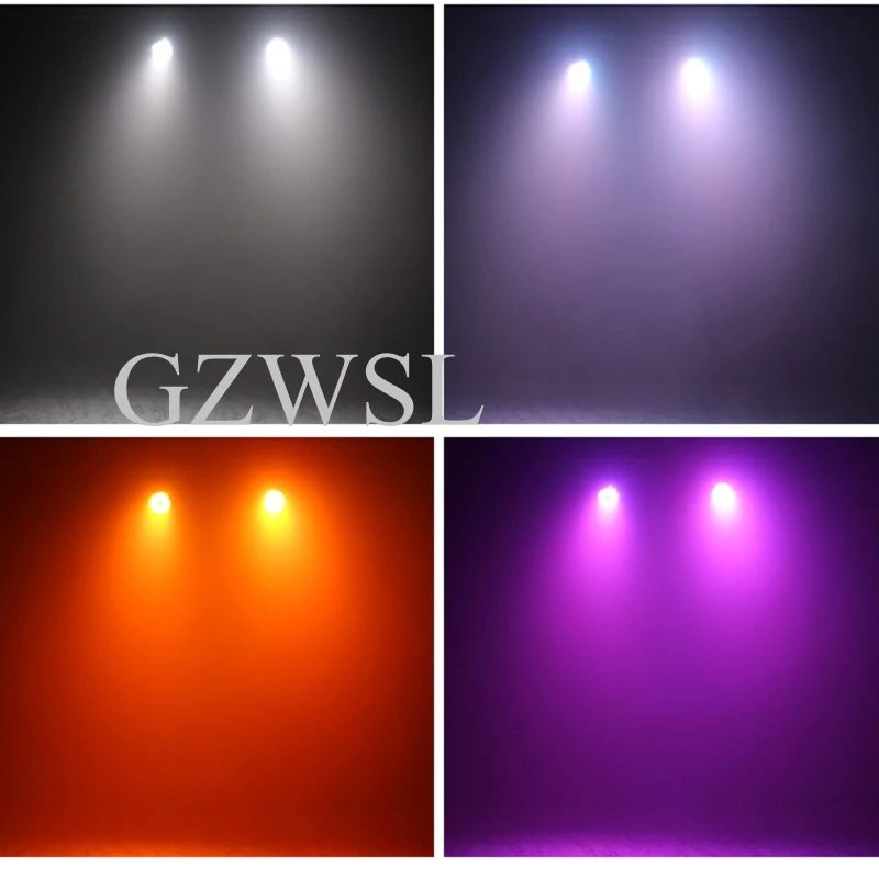 8 шт./лот dmx led par rgbw 4in1 quad color 24x10w | Лампы и освещение