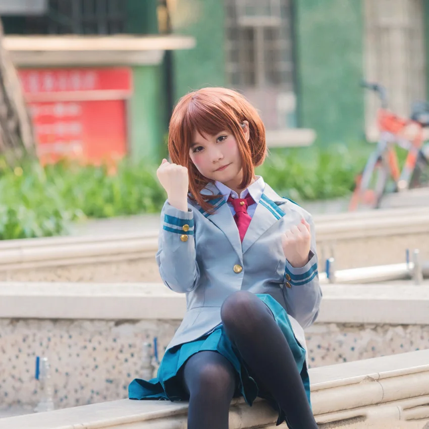 Comic-Con Аниме Boku No Hero Academy школьная форма Женская юбка Midoriya izku Bakugou кацуки OCHACO URARAKA костюмы для косплея