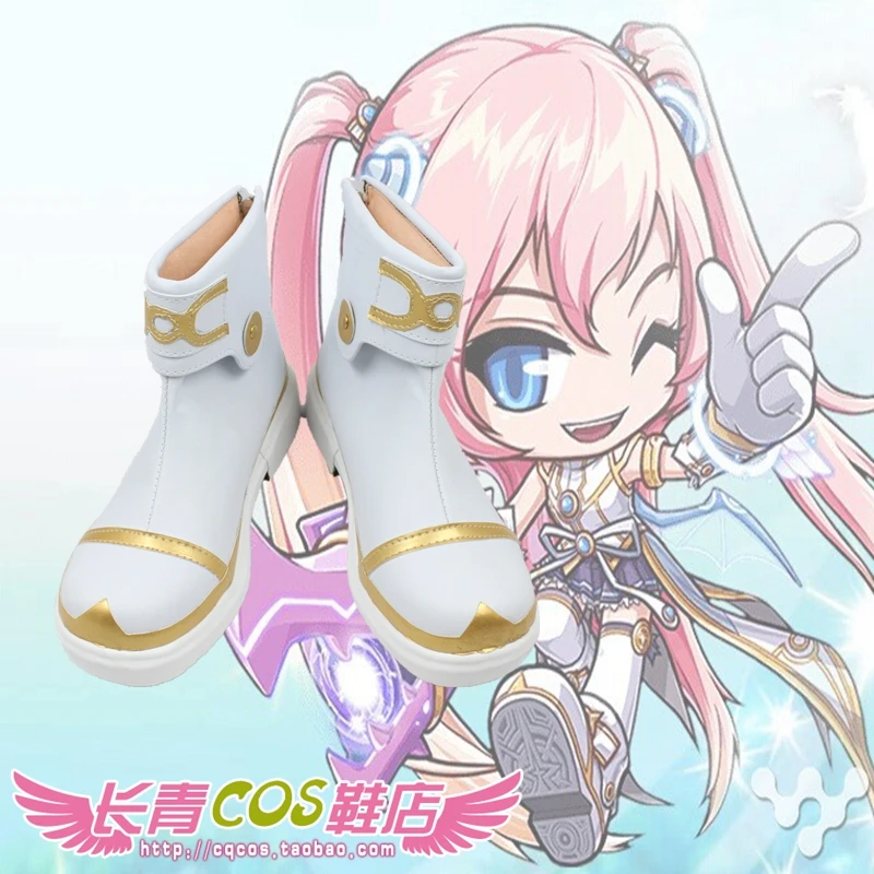 Онлайн обувь для косплея MapleStory Angelic Buster сделанные на заказ ботинки 4945 |