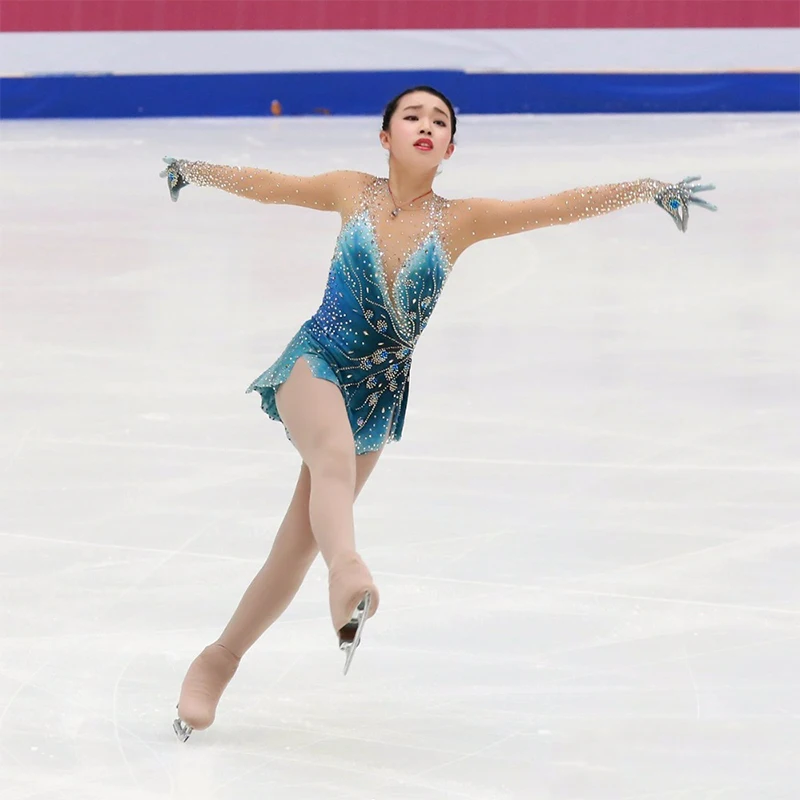 Традиционные фигурки на заказ женские танцующие льду изящные новые Брендовые