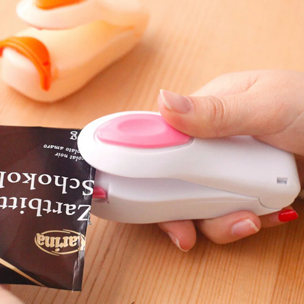 Вакуумный упаковщик пищевых продуктов портативный мини аппарат для