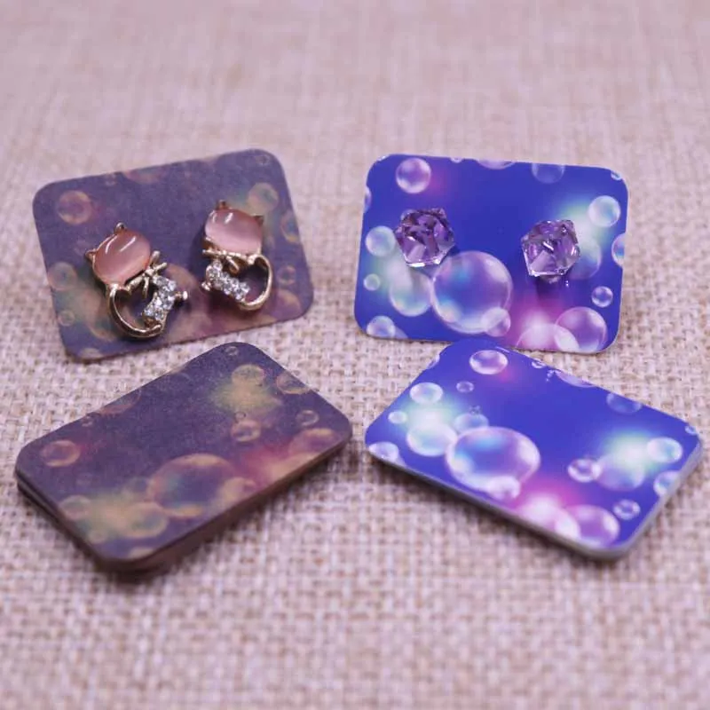 2019 чистый цвет дизайн ухо серёжки штифтовые карты большое количество запасов