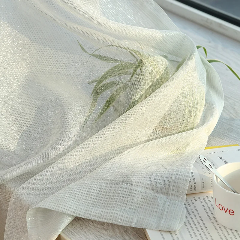 2019 искусственные шторы блестящие серебряные тюли для спальни гостиной простые