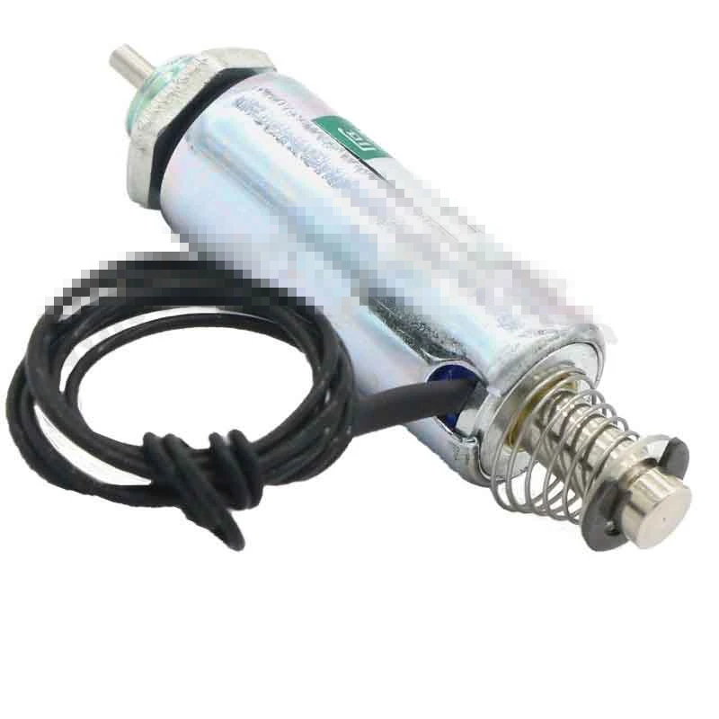 DC трубчатый Электромагнит соленоидная катушка Колонка Тип pushable self-reset XRN-13X30TL D12V 24