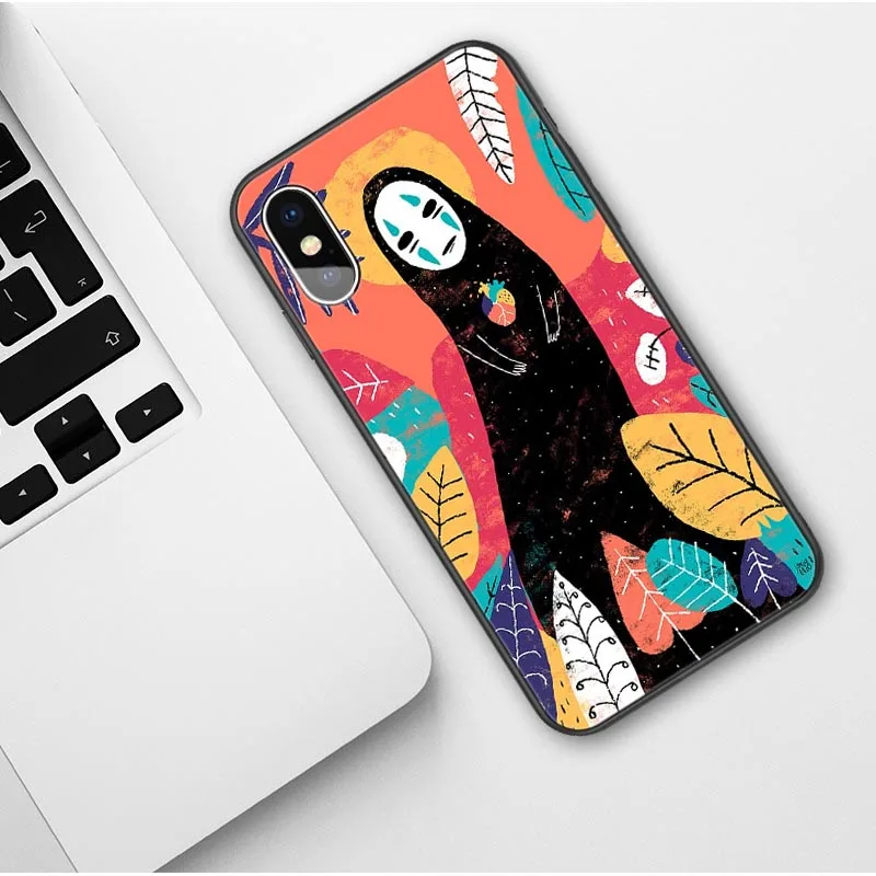 Милый мягкий чехол для телефона Totoro iPhone 12 Pro Max SE 2020 студийный с рисунком из