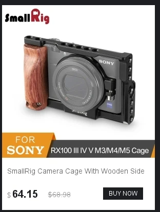 SmallRig для sony A7sii Половина Клетка A7R III/Melo III A7 III/Melo III A7 II/A7R II/A7S II клетка с Quick Release Камера клетка для sony A7riii-2098