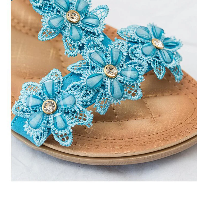 Удобные летние туфли на плоской подошве Для женщин большой Размеры женская