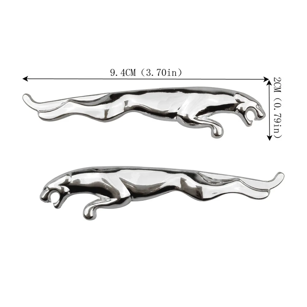 Авто Декор металлический автомобильный стикер Леопард для Jaguar XF XE X-TYPE F-PACE XK Renault Changan Suzuki Volvo KIA боковой Reear эмблема наклейка