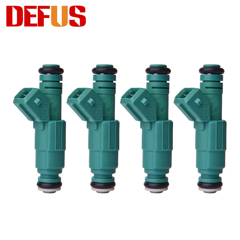 

4pcs 440cc Fuel Injector For Audi A4 S4 TT1.8L 1.8T & for Volvo VW EV1 OEM 0280155968 Tk-F1440c968-4 Nozzle Fuel Flow Matched