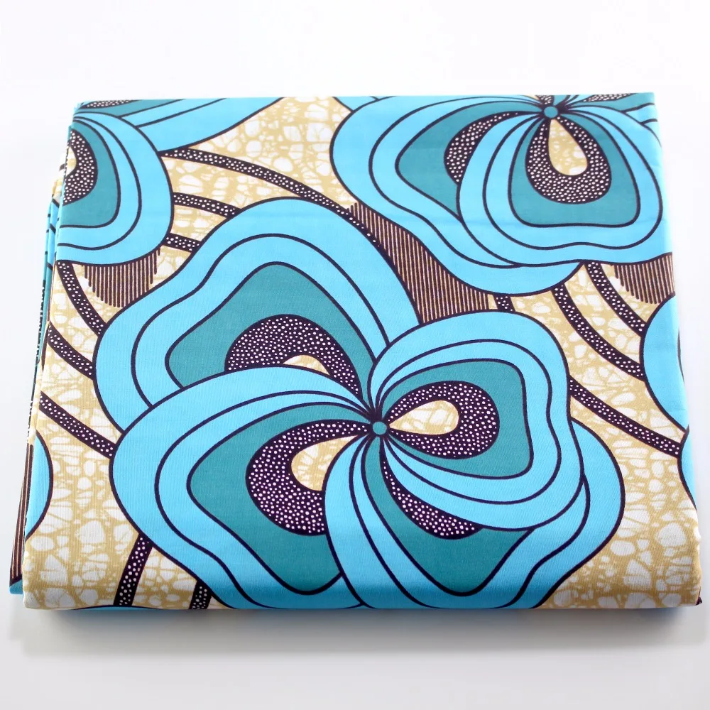 100% хлопок Гана воск печать Анкара ткань Африканский настоящий 2019 новый