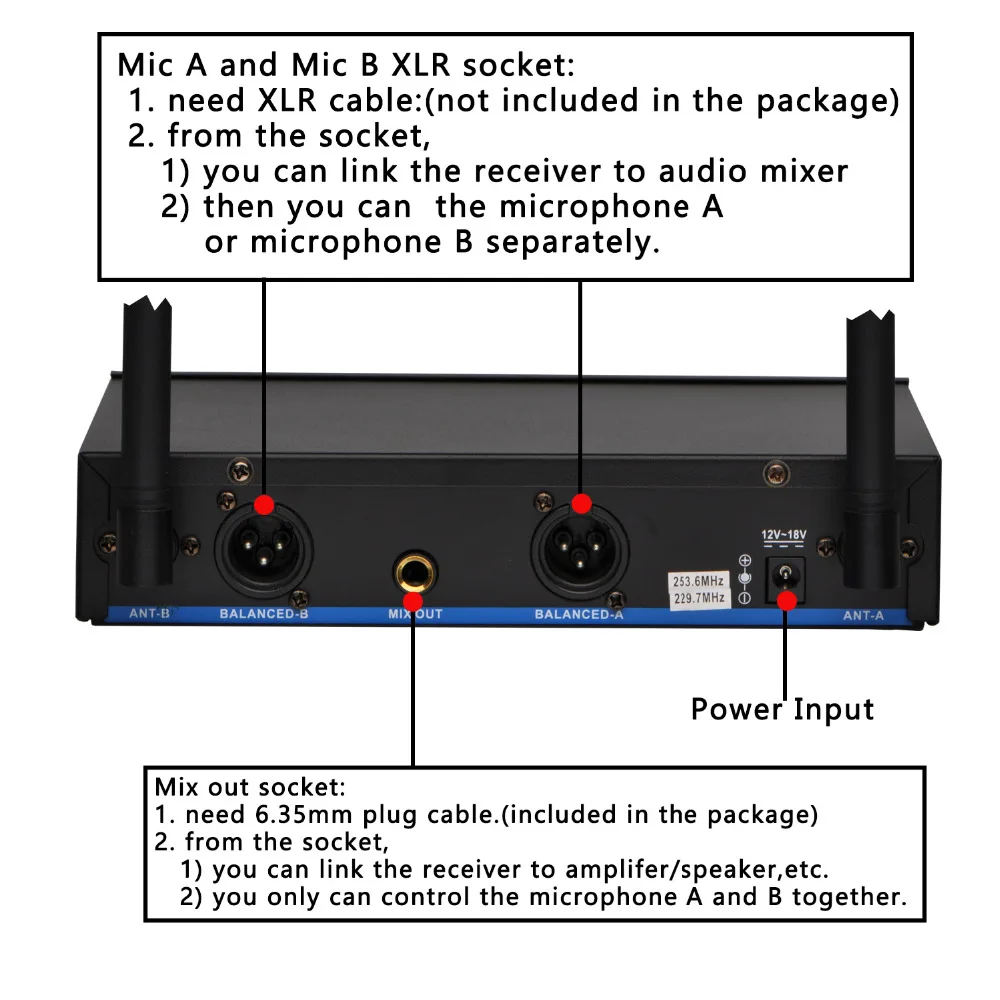 Lomeho LO V52 2 Way VHF металлический портативный передатчик динамический канальный