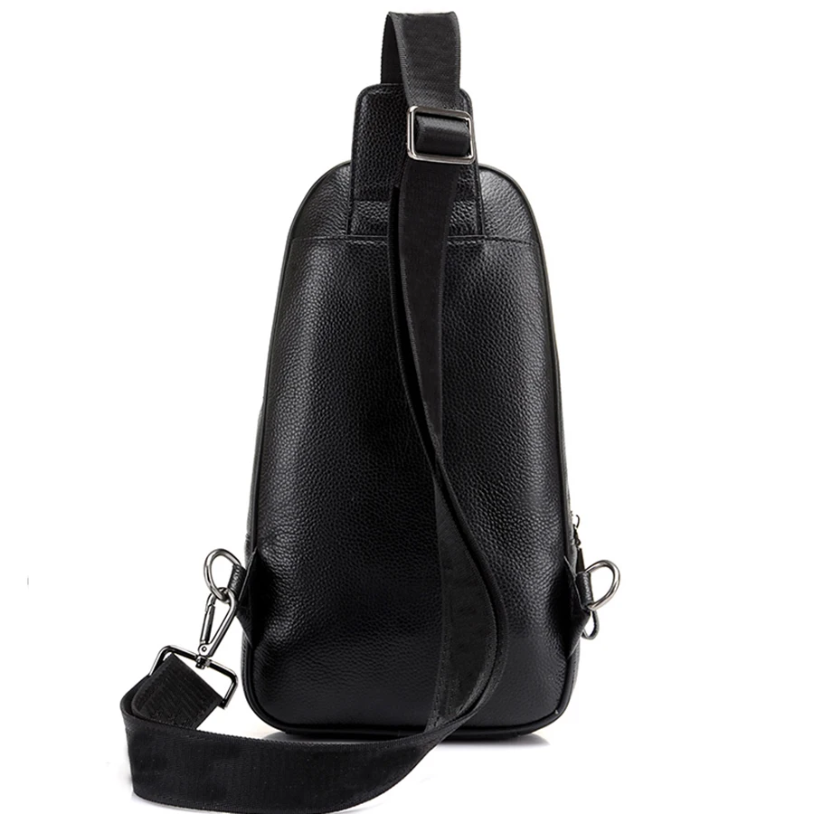 Мужская нагрудная сумка известного бренда Модный деловой рюкзак на ремне через