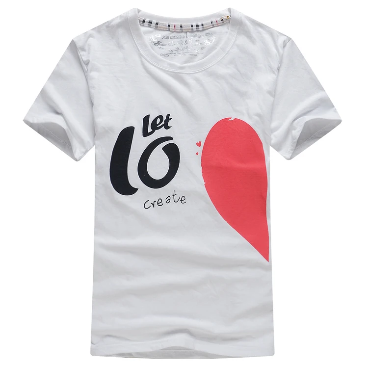 Футболка для влюбленных пар и Одежда женская летняя рубашка мужская в форме