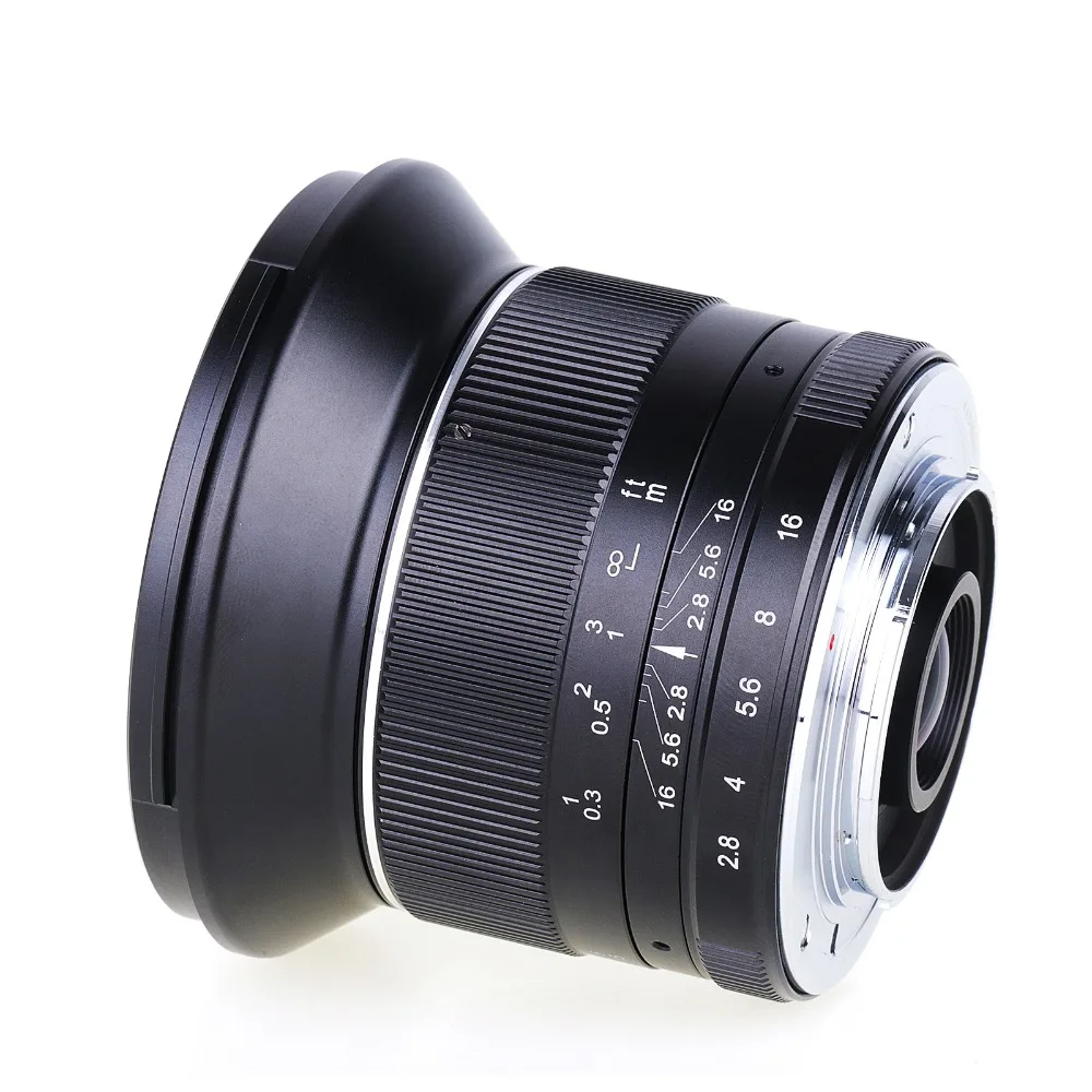 Новый 12 мм f/2 8 ручной широкоугольный объектив для Sony E Mount Fujifilm Olympus Panasonic M4/3 Canon EOS M