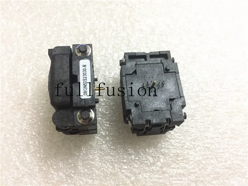 08QN50S23030 QFN8 IC тестовая розетка DFN8 0 5 мм шаг 3x3 ожога в розетке|Промышленные