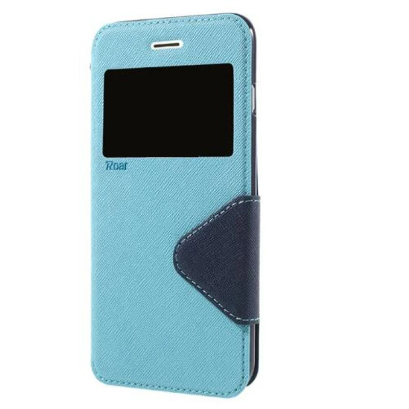 Рев Корея Благородный Вид из окна Магнитный кожаный бумажник Стенд чехол для HTC One