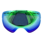 LOCLE UV400 незапотевающие лыжные очки, линзы, очки с сласветильник освещением, пасмурные осветляющие линзы для фотолампыHB3L900 (только линзы)