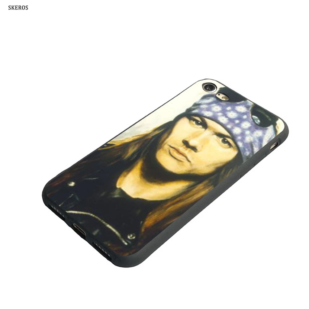 SKEROS Пистолеты N' Roses Аксель Роуз картина Модный чехол для телефона с