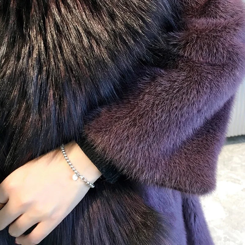 100% брендовая Роскошная реальная искусственная кожа плюс большой серебристый