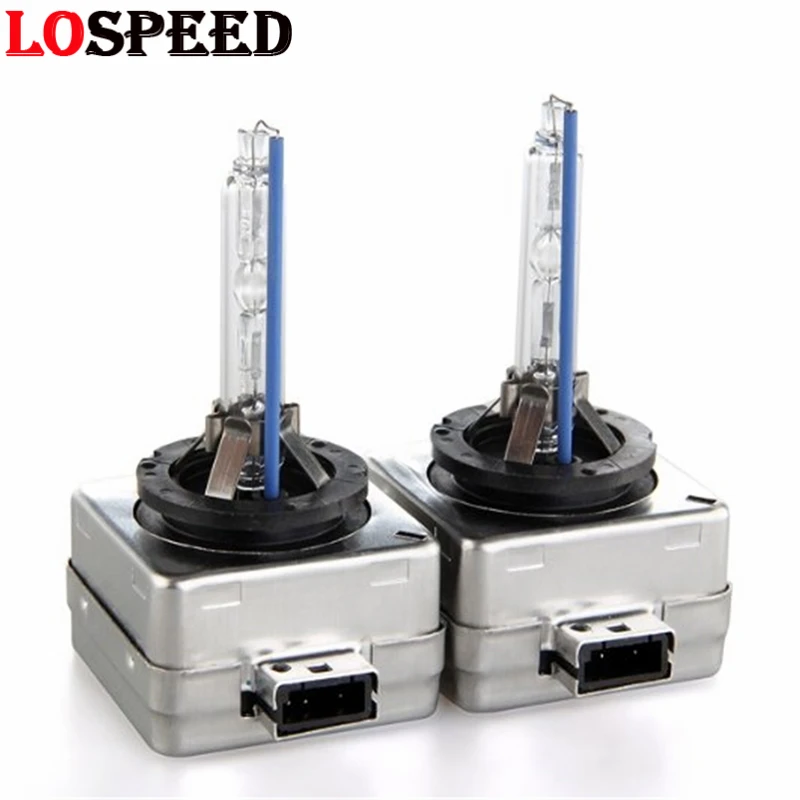 LoSpeed 1-парный 35 Вт D1S Ксеноновые Лампы 4300 К 5000 6000 8000 Car Light Sourcing Оригинальное