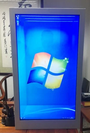 43 дюймовый рекламный прозрачный сенсорный ЖК экран монитор киоск Windows или Android
