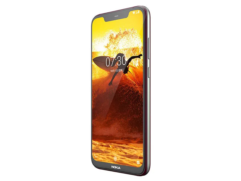 Мобильный телефон Nokia X7 с глобальной прошивкой, 6 ГБ ОЗУ, 64 Гб ПЗУ, 6,18 дюймов, Восьмиядерный процессор Snapdragon 710, Android 8,1, 4G LTE, камера 20 МП, смартфон