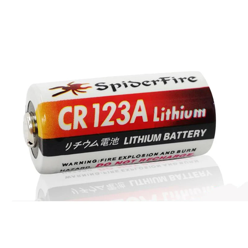 50 шт. литиевая батарея CR123 CR 123A CR17345 16340 cr123a 3v Non-аккумуляторные батареи для Камера газовый счетчик сухая батарея