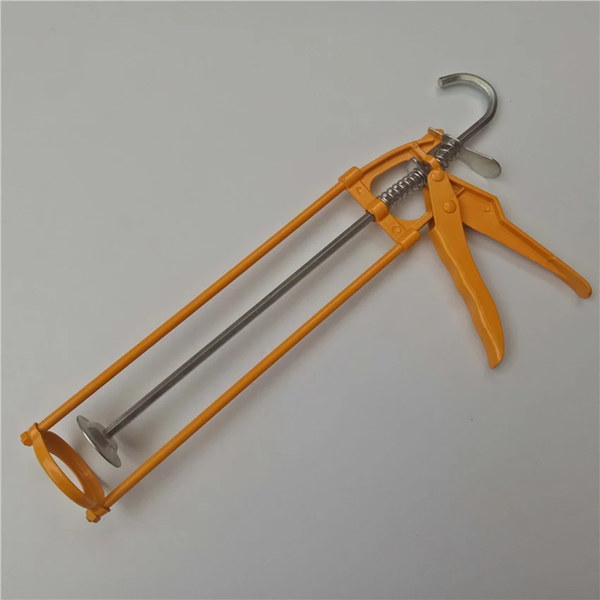 

Cordless Manual Caulking Gun Portable Pressure Gun Double Column Glue Tool Silicone Caulking Gun Sealant Gun Glass Glue Tool