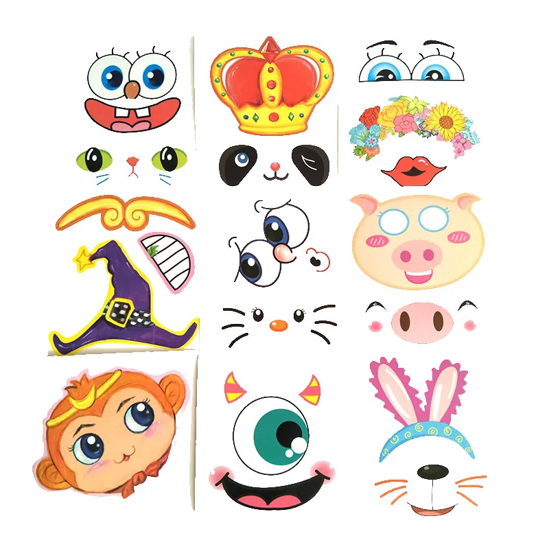 Детские дошкольные развивающие забавные формы для творчества ручная работа