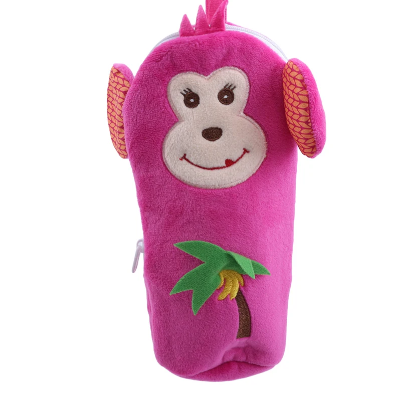 Monkey Мультфильм животных изоляционные сумки крышка чашки бутылка для хранения воды сумка-мессенджер Детская Бутылочка-термос изоляционные сумки - Цвет: Monkey