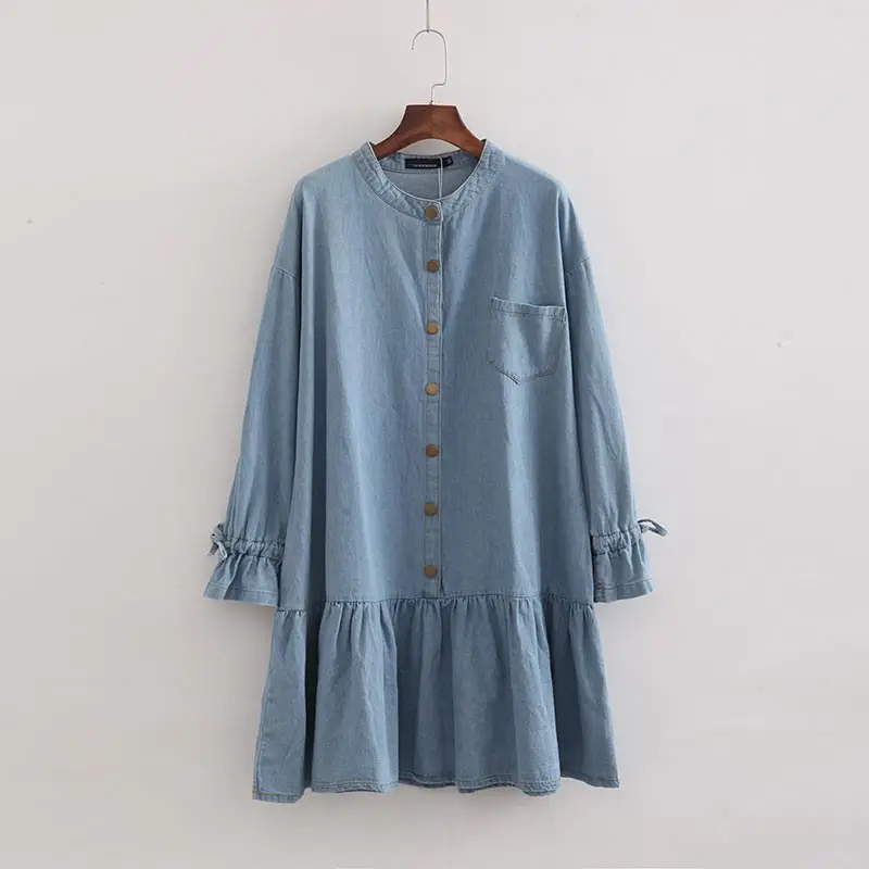 S6 Весна Повседневное платья 4XL плюс Размеры женская одежда модная с длинными